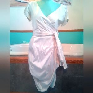 Pinup couture white Eva dress